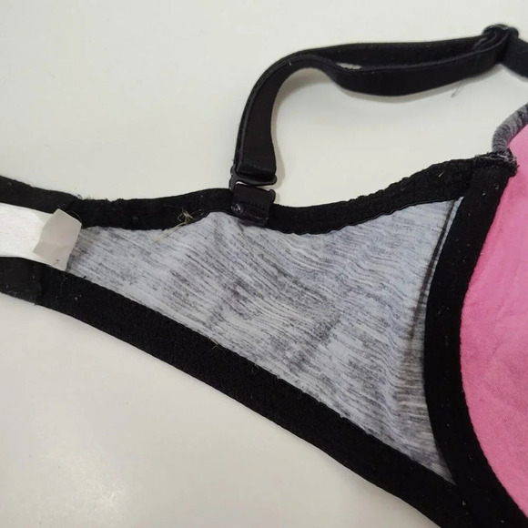 Victorias Secret Wear Everywhere Lightly Lined Bra Women Size 32DD Heather Black - Picture 8 of 10